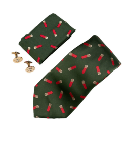 Jack Pyke cadeauset met stropdas en accessoires in klassiek jacht patroon.