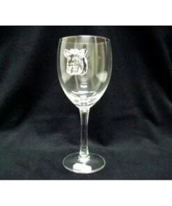 Wijnglas met Wild zwijn