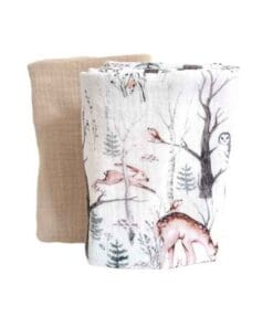 Doeken set met herten print