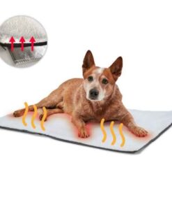 Deken zelf verwarmend,Deken groen, warmte deken, deken voor de hond, deken voor in de bench