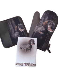 Keuken set Teckel, Keuken set Heidewachtel, Keuken set Labrador blond, keukenhulpjes, ovenwant, pannenlap, ovenwant met print, pannenlap met print, wildzone, jacht cadeau jacht geschenk, honden cadeau, honden liefhebber, jagen, jacht, cadeau voor hem, cadeau voor haar,