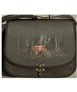 Tassen, reebok, tas met reebok, Schoudertas Grof en klein wild, vos, tas met vos, Schoudertas Zwijn met kleintjes Wildzone, Schoudertas Wild zwijn Wildzone, schoudertas, wildzone, tas met opdruk, mooie tas, geschenk, jacht, jagen, jacht cadeau, cadeau voor jager, cadeau voor hem, cadeau voor haar, bosdieren, klein wild, grofwild