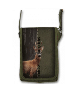 Kleine tas Reebok, ,Kleine tas Wildzone, reebok,bok, natuur, bosdieren, schoudertas, kleine tas, handzaam, verrekijkertas, deer , wildzone, hondensport, hondentraining, jagen, jacht, hoog zit, cadeau jacht geschenk, voor hem, voor haar, kleine tas kopen, praktische tas