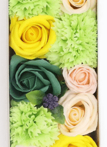 lente, zeepbloemen, cadeau