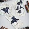 3-delig katoenen keukenset hond inclusief ovenwant pannenlap en keukendoek van Veertjeskadoshop